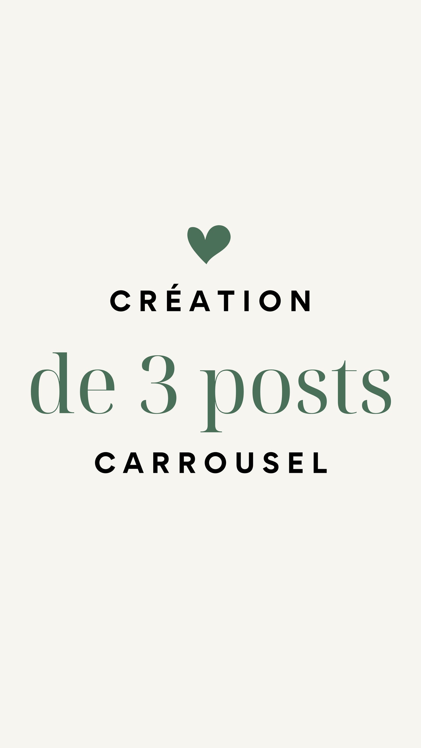 Création de post type carrousel (3 posts)